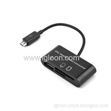 Otg Card Reader For Samsung Galaxy Series Moblie Phone 